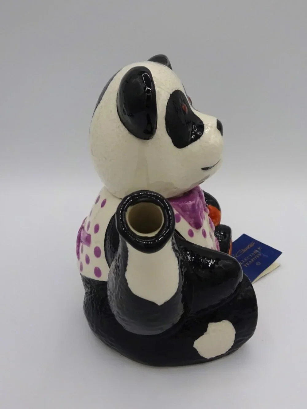 Tony Carter Panda Bear Collectible Teapot Ltd Ed 37/2000 Made In England w/Tag